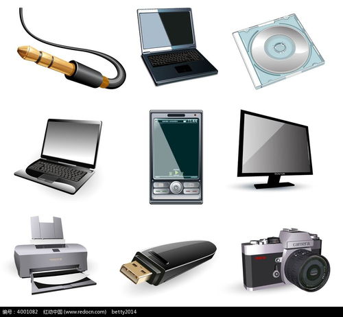 9个黑色系电脑与数码相关图标AI素材免费下载指南